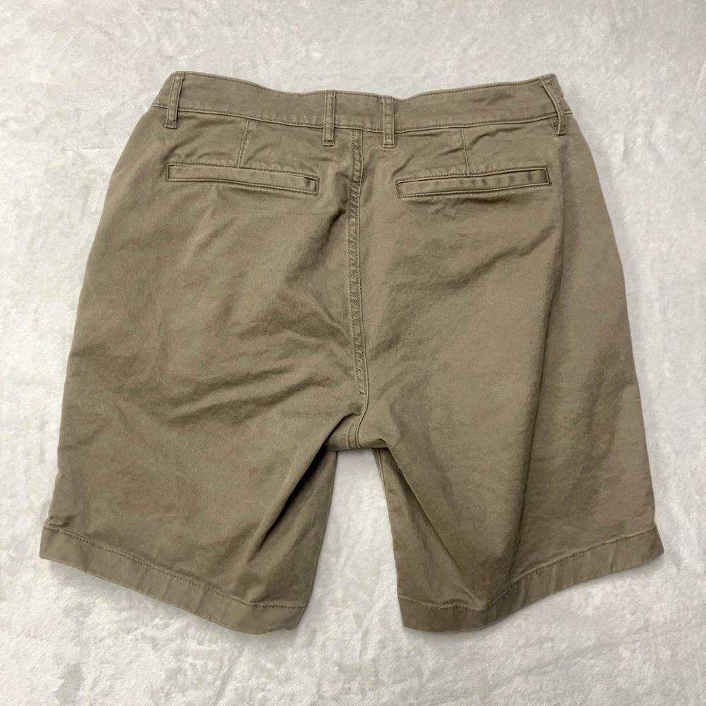 Flint & Tinder 365 Chino Shorts Mens 30 8" Inseam Green Heavy Twill Huckberry - Picture 3 of 9